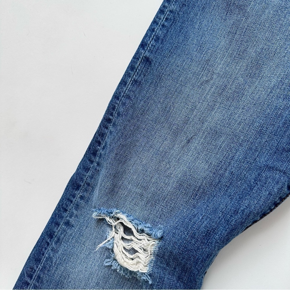 LEVI’S 501 Original Fit Women’s Jeans size 27 32 Salsa Middle - Dark Wash - Picture 16 of 16
